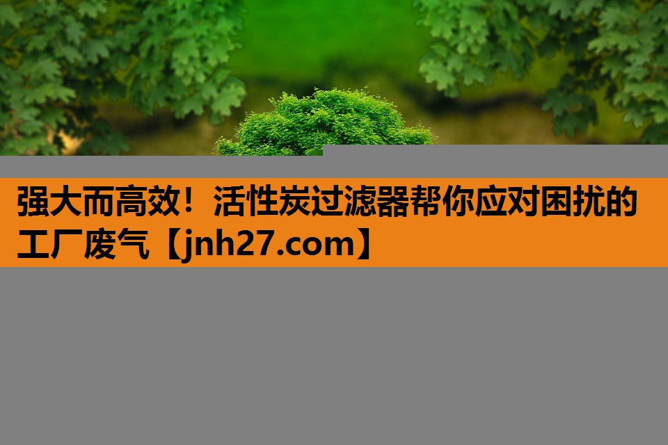 强大而高效！活性炭过滤器帮你应对困扰的工厂废气